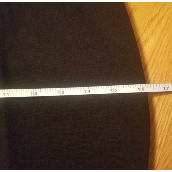 Rolla Coster Form Fitting Pin Up Inspired Black Midi Dress Sz M - Picture 7 of 9